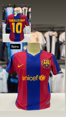 Camisa Nacional Barcelona 2007/2008 Retro Personalizada