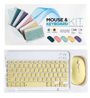 Conjunto De Teclado E Mouse Bluetooth Para Android/apple