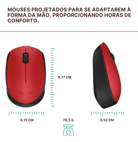 Mouse sem fio Logitech M170 M170