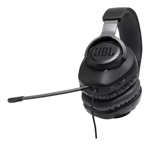 Fone De Ouvido Over-ear Gamer Jbl Quantum 100 Preto Original Global