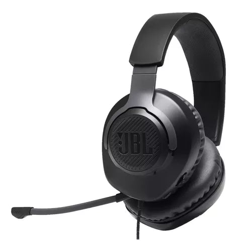 Fone De Ouvido Over-ear Gamer Jbl Quantum 100 Preto Original Global