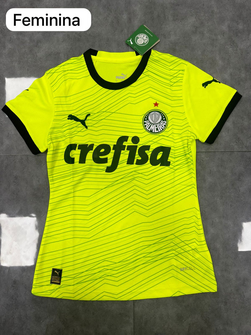 Camisa Feminina Palmeiras Tecido Tailandês modelo 2023/2024