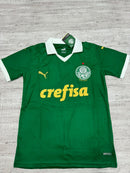 Camisa Masculina Palmeiras Verde Tecido Tailandês