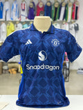 Camisa Nacional Manchester United Azul