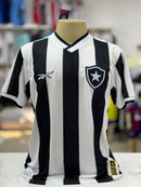 Camisa Masculina Botafogo listrada Branca Nacional