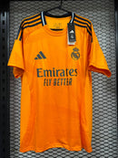 Camisa tailandesa Real Madri Laranja Ano 24/25