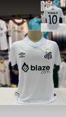 Camisa Nacional Santos Branca Personalizada