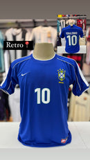Camisa Nacional Seleção Brasileira Azul Personalizada