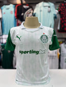 Camisa Palmeiras Branca Polo 2025 Masculina – Modelo Torcedor Nacional