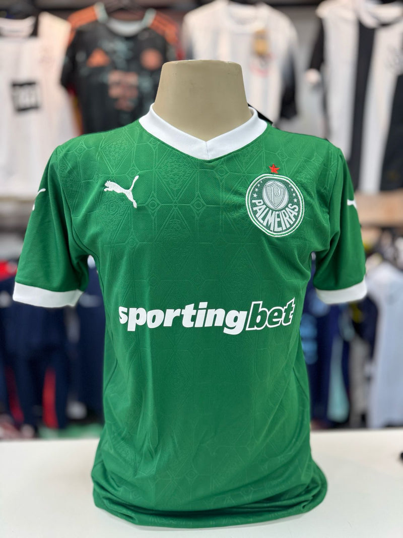 Camisa Nacional Palmeiras Verde Lançamento Novo Patrocinador