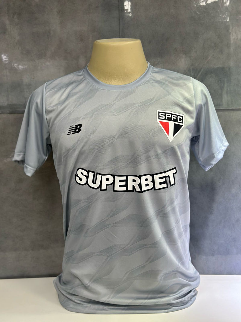 Camisa Nacional São Paulo Cinza Equipe Técnica