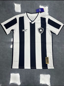 Camisa Masculina Botafogo listrada Branca Tailandesa