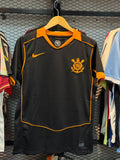 Camisa Premium Torcedor Corinthians 25/26 Preta e Laranja
