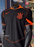 Camisa Premium Jogador/Play Corinthians 25/26 Preta e Laranja