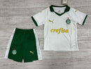 Conjunto Infantil do Palmeiras Branco tecido Tailandês