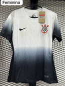 Camisa Corinthians Branca Feminina Tailandesa sem Patrocínio