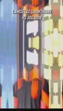 Camisa Premium Jogador/Play Corinthians 25/26 Preta e Laranja